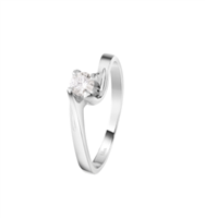 Anillo Bliss Mujer in Oro blanco Diamante 0.15 Ct 20095854 - 20095854